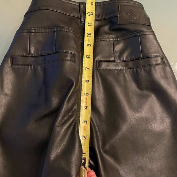 Esqualo faux leather pants. Slim leg - Picture 4 of 7